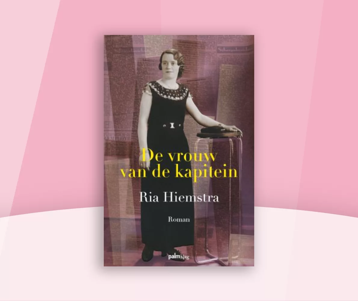 Omslag De vrouw van de kapitein van Ria Hiemstra