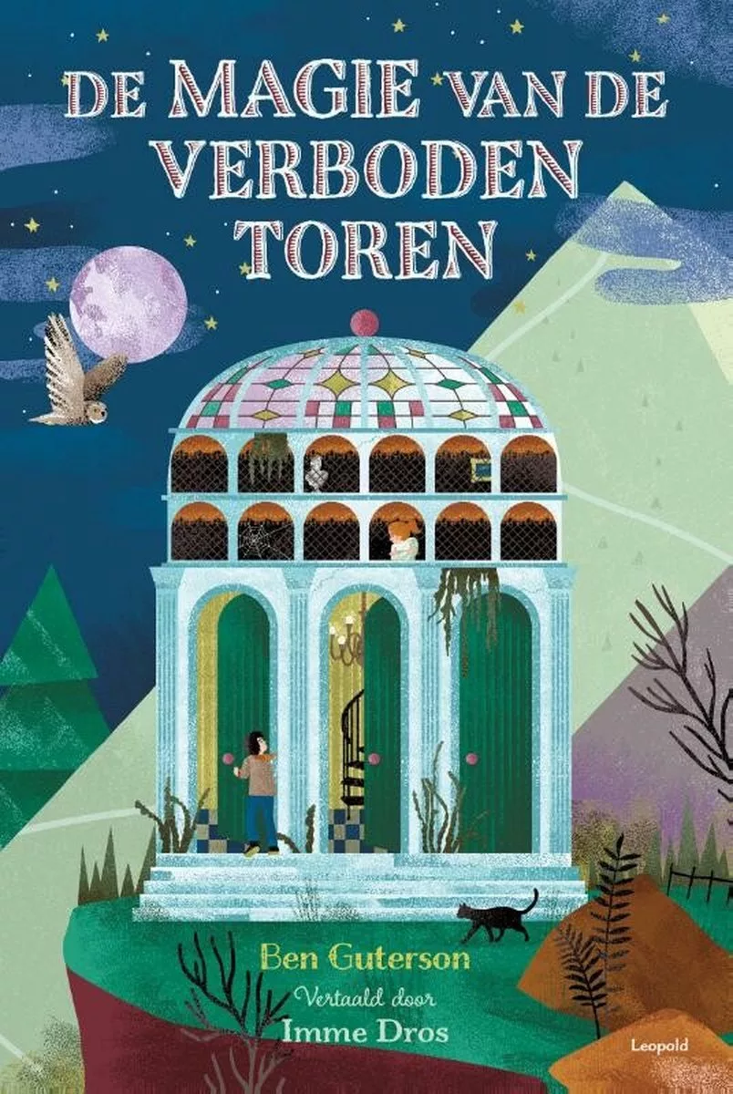 Omslag De magie van de verboden toren van Ben Guterson.