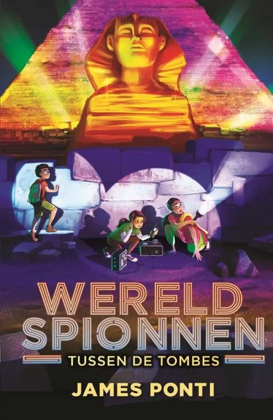 Omslag Wereldspionnen tussen de tombes geschreven door James Ponti