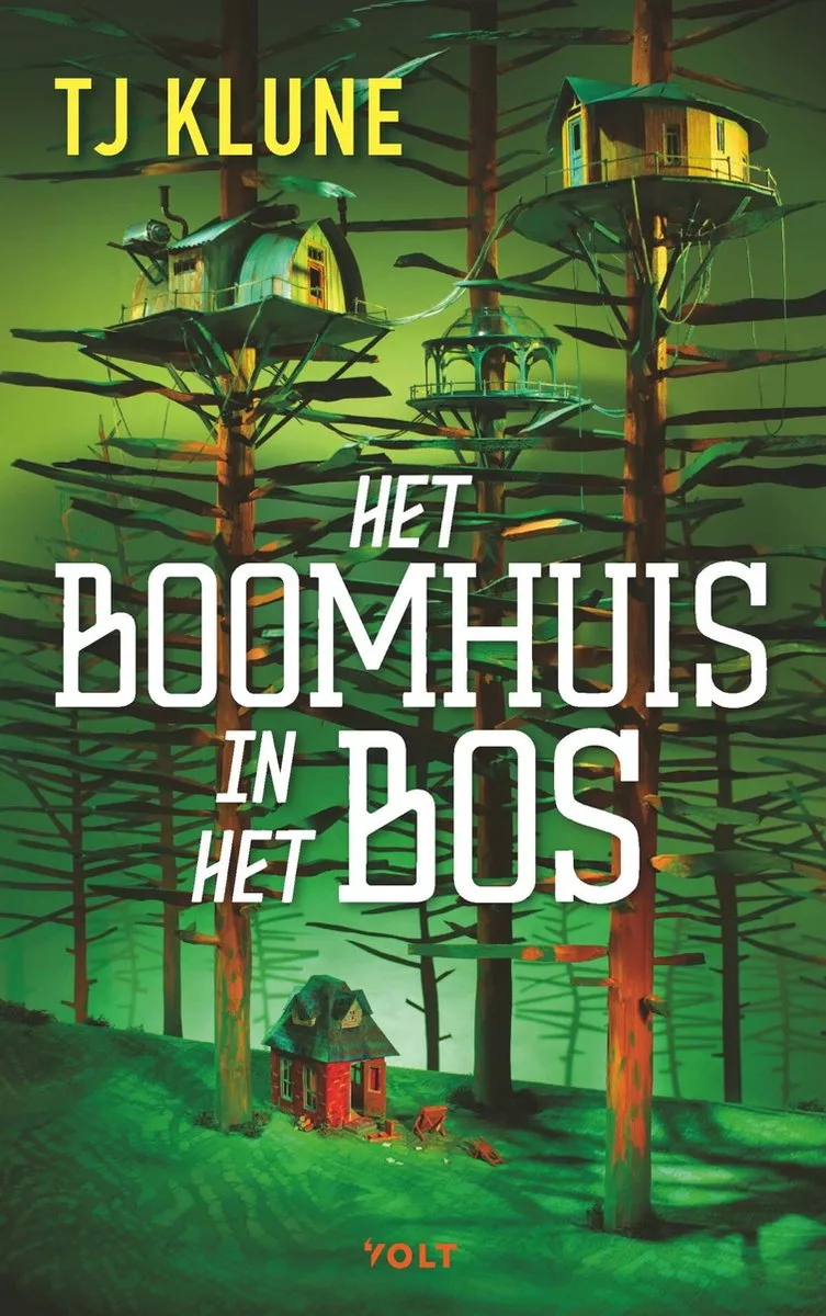 Omslag Het boomhuis in het bos geschreven door TJ Klune