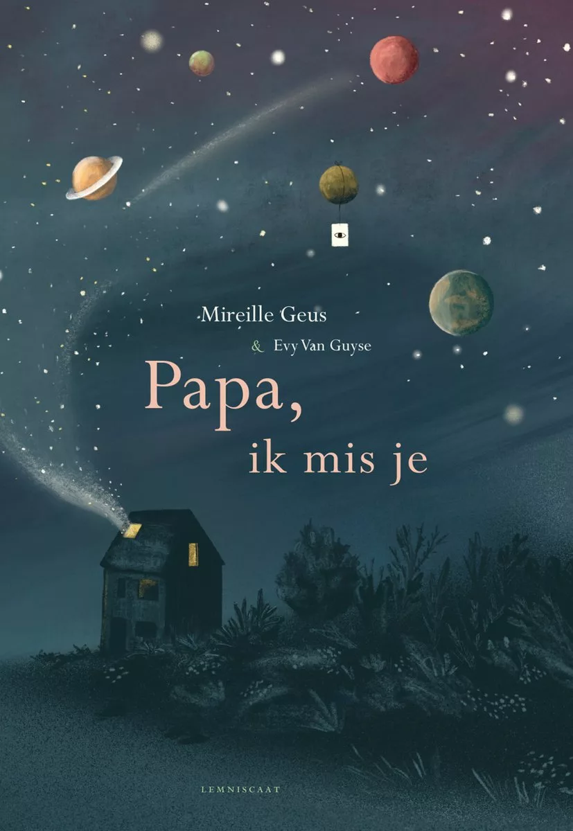 Voorkant omslag Papa, ik mis je geschreven door Mireille Geus